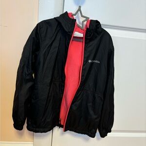 Columbia windbreaker.